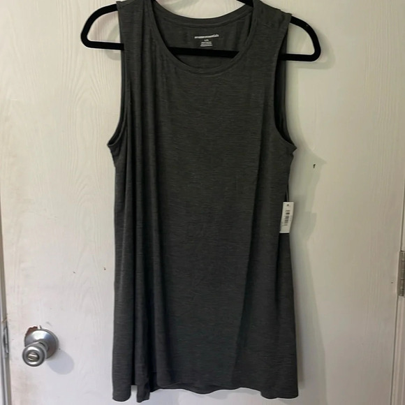 Amazon Essentials Tops - Amazon essentials NWT gray flowy tank size large